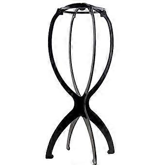 Wig Display Stand Portable Folding Solid Color Hat Hairpiece Holder QinHai