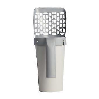 All-in-One Cat Litter Scoop with Container Portable Tool