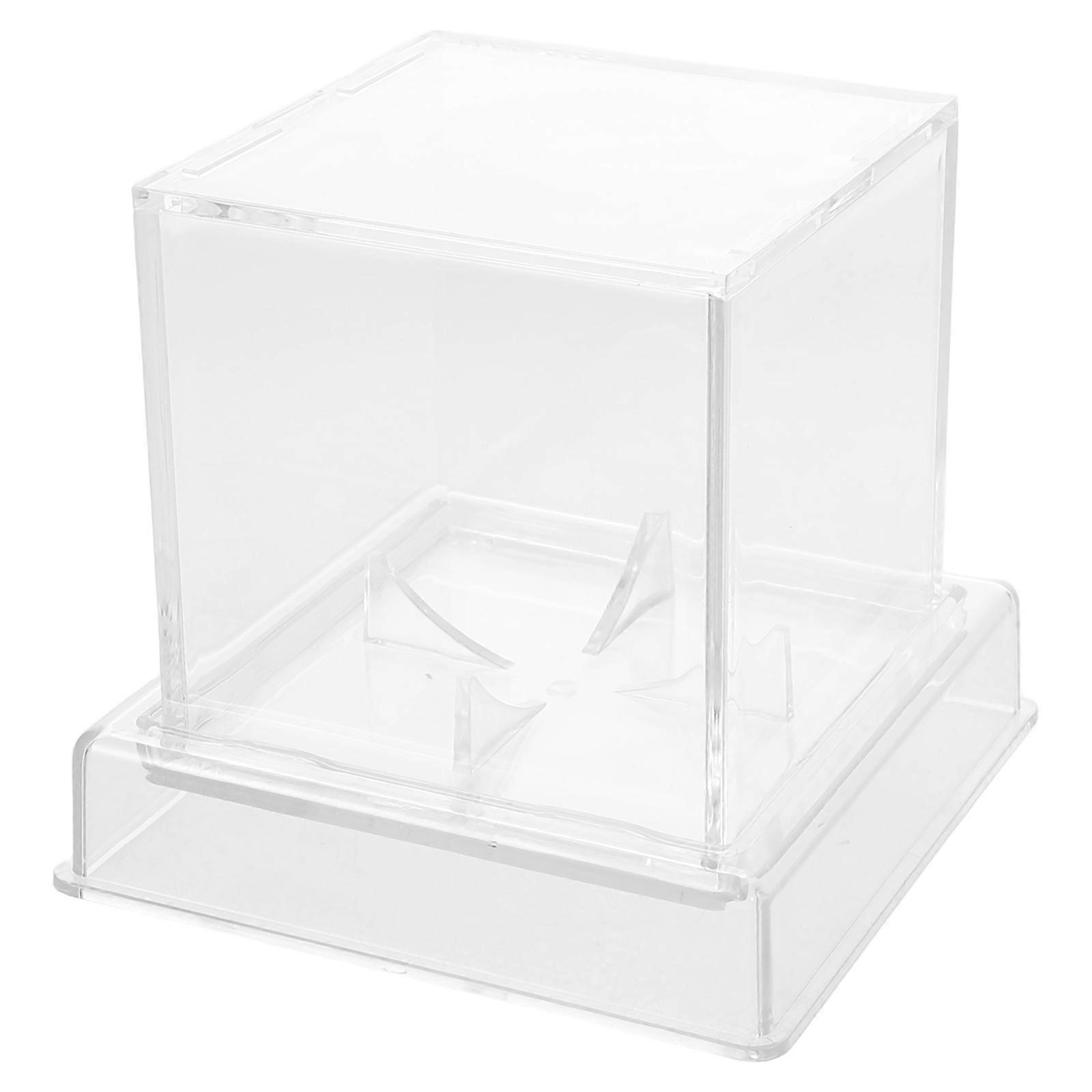 Acrylic Baseball Display Case with Transparent Design for Display