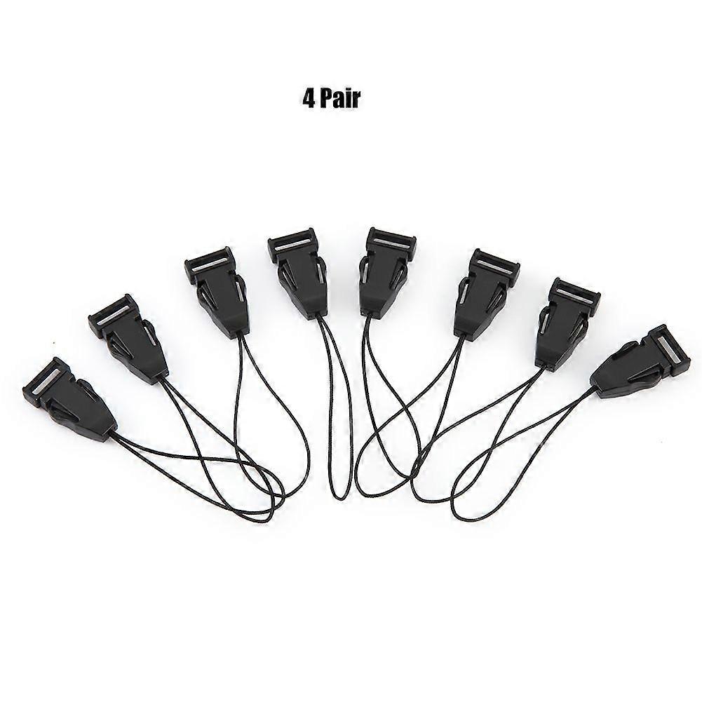 4 Pair High Quality Quick Release Buckle Kit Compatible With Camera Shoulder Neck Strap