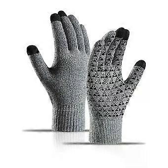Winter Gloves for Men Women Upgraded Touchscreen Outdoor Cycling Sports Thermal Warm Knit Glove Running Driving