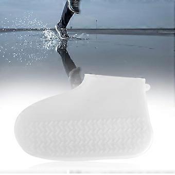 Waterproof Shoe Covers for Adults and Kids, Non Slip Silicone Boot Covers with Elastic Fit Design