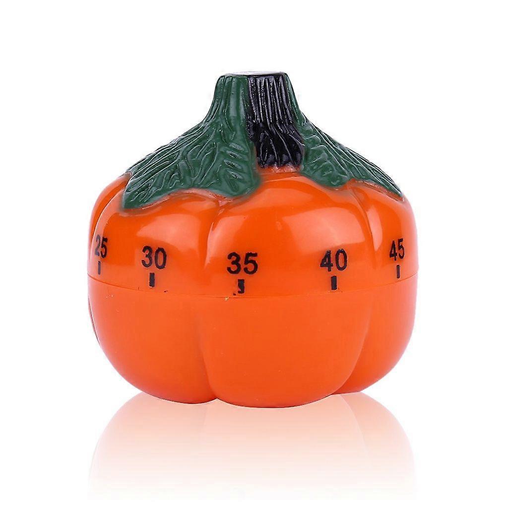 Pumpkin-shaped mechanical countdown timer for kitchen, baking, decoration, barbecue, and picnic