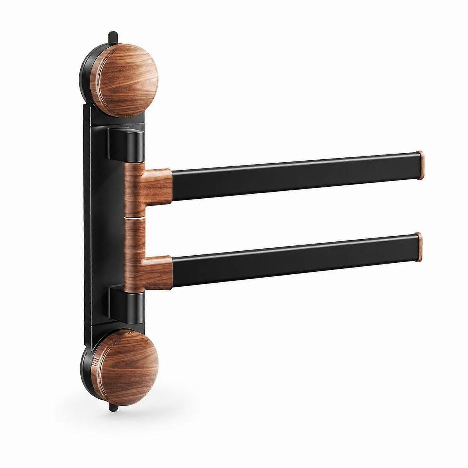 Suction Cup Towel Rack Non-Perforating Setup Suction Towel Rack Space-Saving