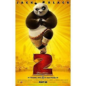 Quebra-cabeça do filme KUNG FU PANDA 2, DS, enrolado, NOVO, 2011, ANIMAÇÃO FSX-647