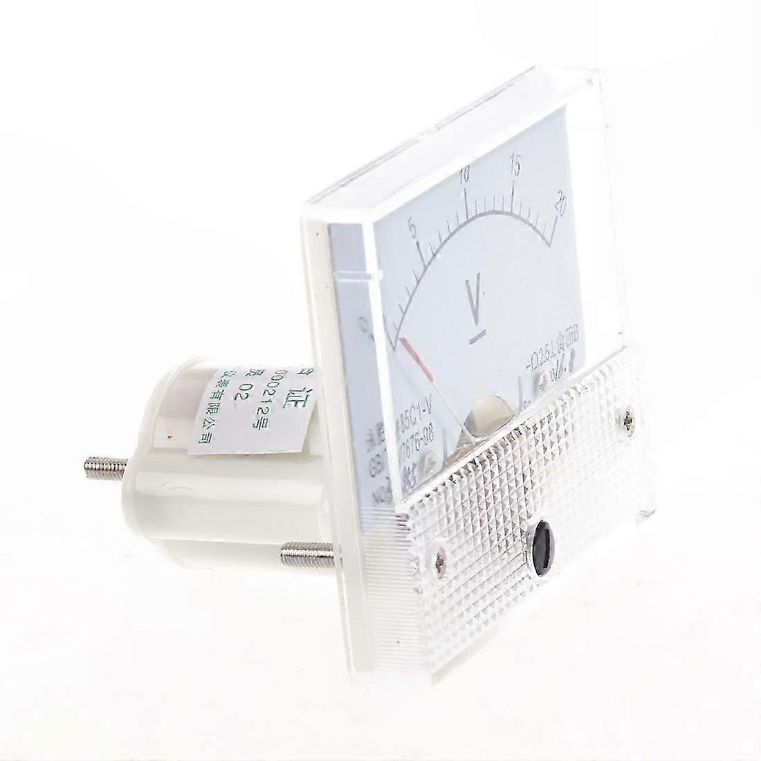 Analog Volt Panel Meter DC 0~20V 85C1-V Class 2.5