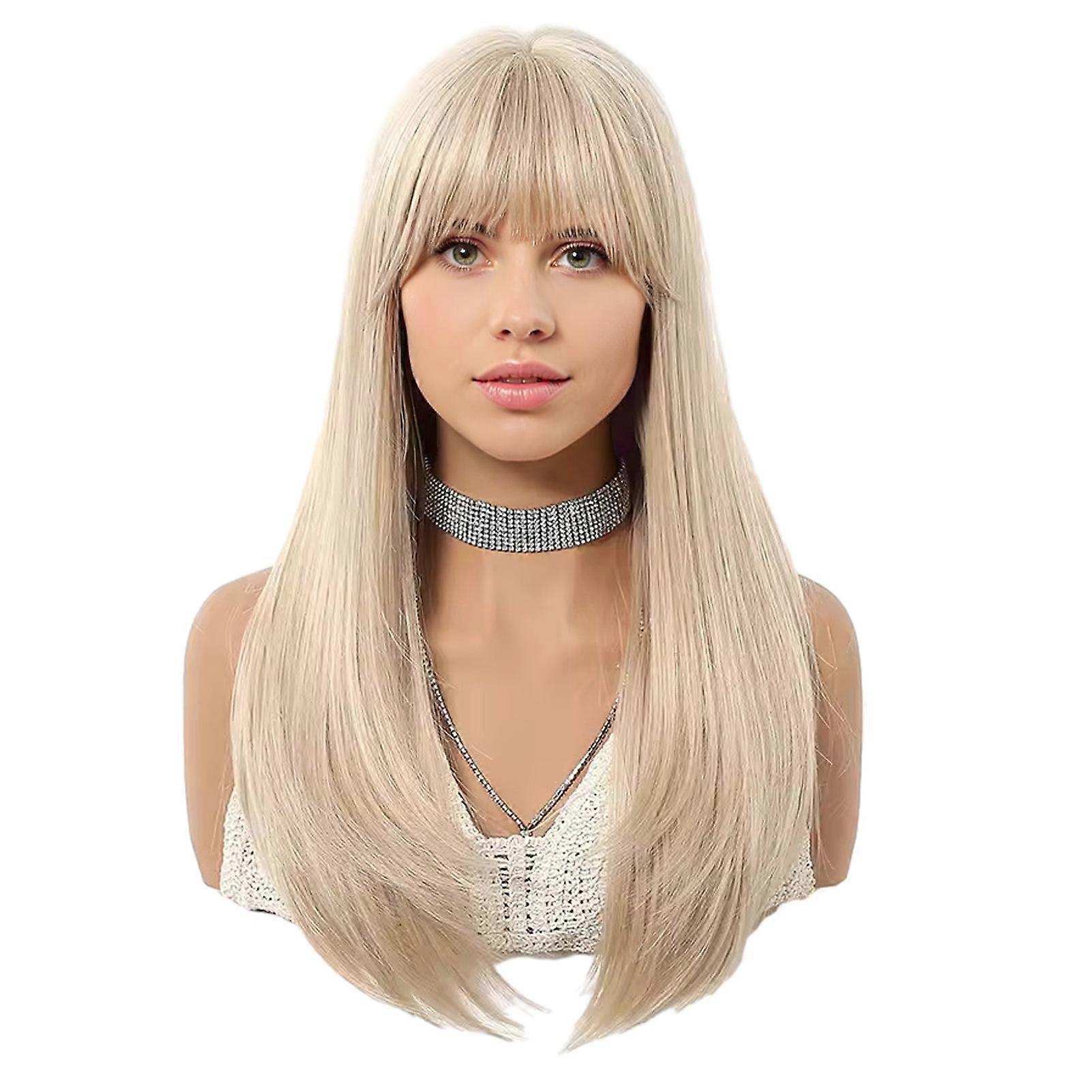 Frames Face with Soft Bangs, Instant Style Transformation without Heat Damage