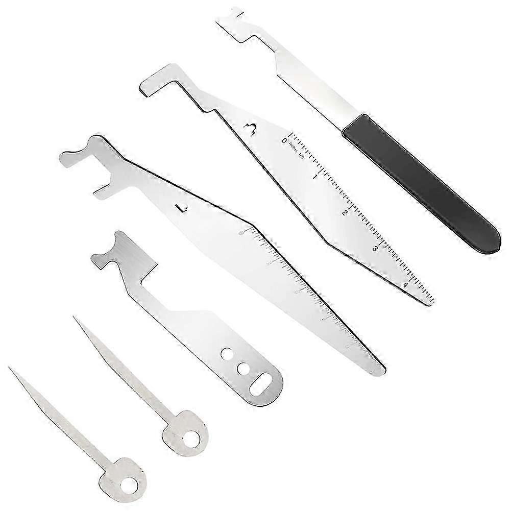 6PCS Firefighter Tools Kit Multipurpose Leverage Tool FirstAid EMS Firefighter Tools Multitools Pry Spring Steel!n1
