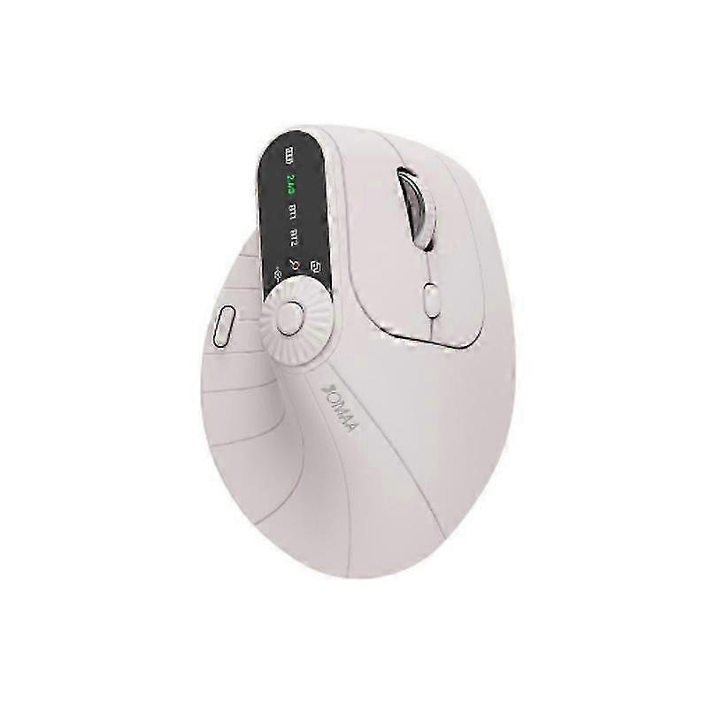 Tri-Mode Wireless Saker Ergonomic Vertical Mouse: Rechargeable Ergonomic Triple.A3