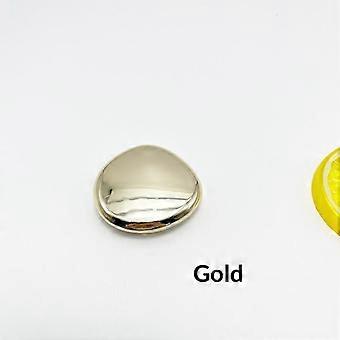 1Pcs Zinc Alloy Empty Solid Perfume Container Replaceable Refillable Rotatable Travel Balm Box Rotary Open Close