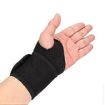 2 Pcs Compression Wrist Brace Hook and Loop Design Comfortable Warm Wrist Brace for Wrist Sprain Sports