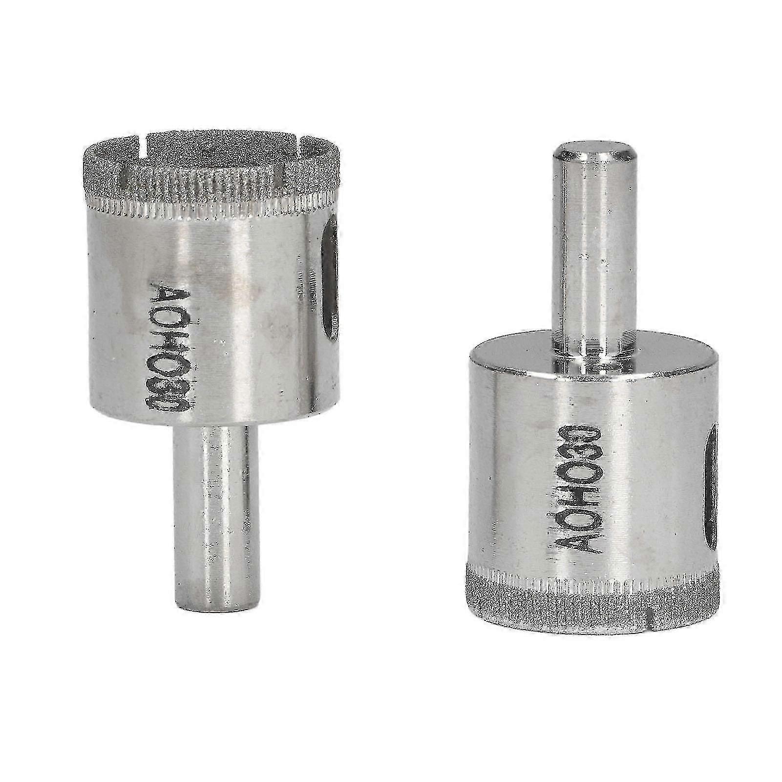 Hole Saw Set2Pcs Tile Drill Bits Drill Bit Set Tile Drill Bits High-Intensity Output