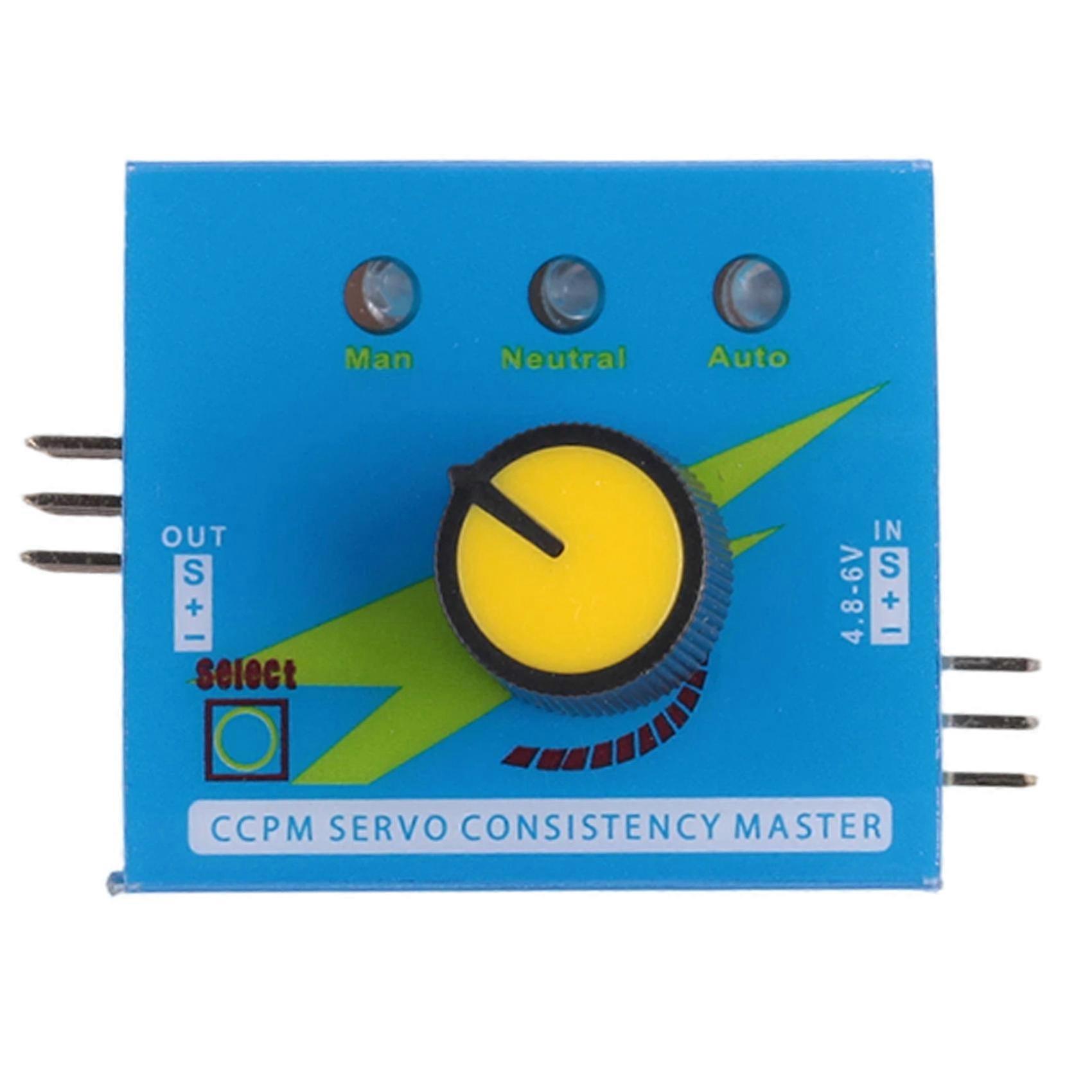 Servo Tester CCPM Consistency Master Checker 3CH 4.8-6V