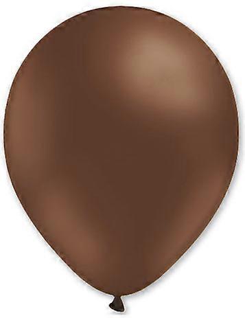 100 brown balloons 27 cm