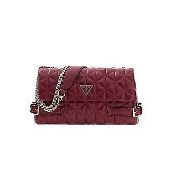Sac bandoulière Guess Paisleigh Femme Bordeaux
