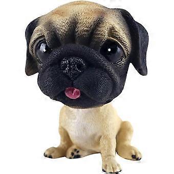 Vibrant Bobblehead Puppy Desk Companion