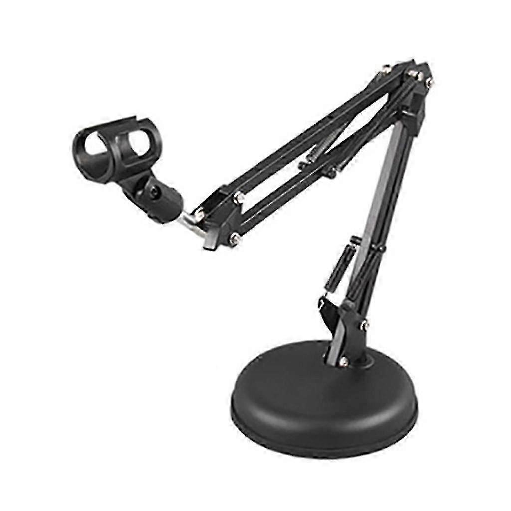 Sturdy Black Tabletop Mic Stand