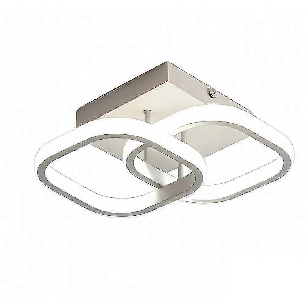 Modern Double-Ring Ceiling Light