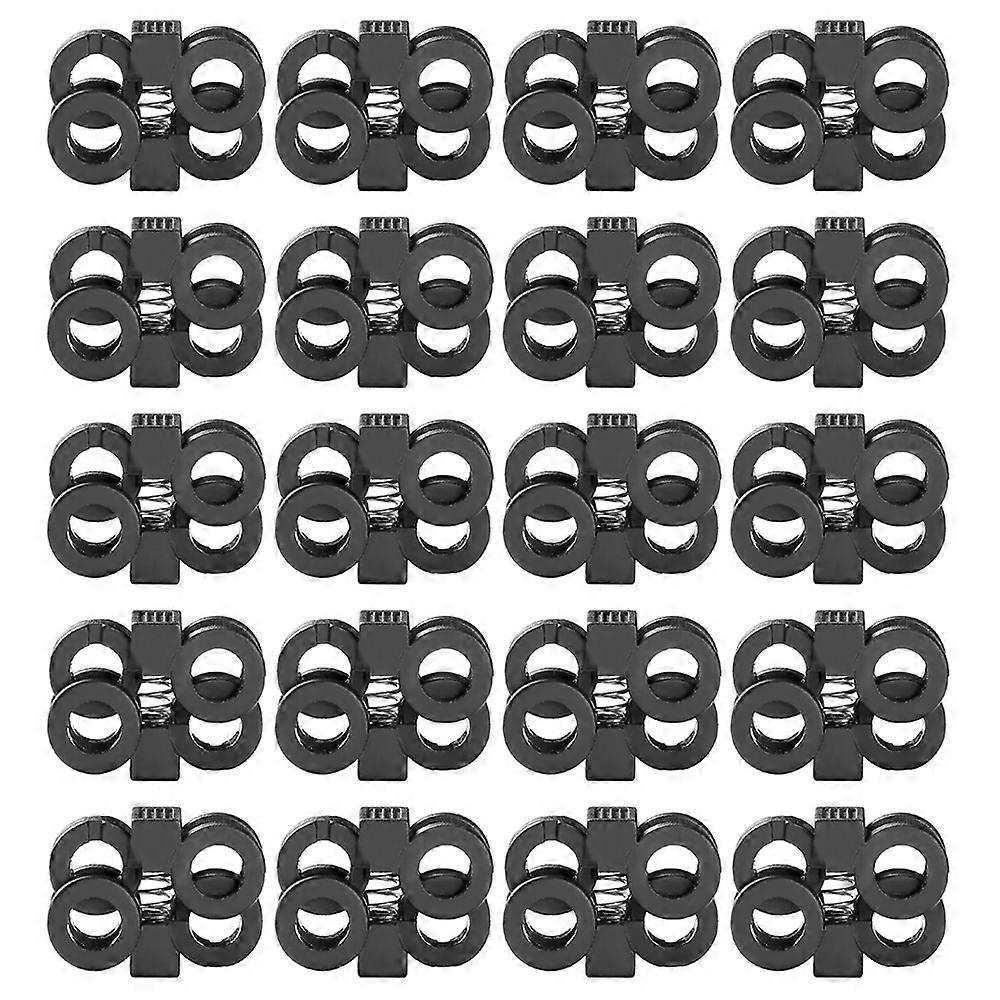 Adjustable Spring Toggle Cord Locks for Drawstrings, Bags, Clothing
