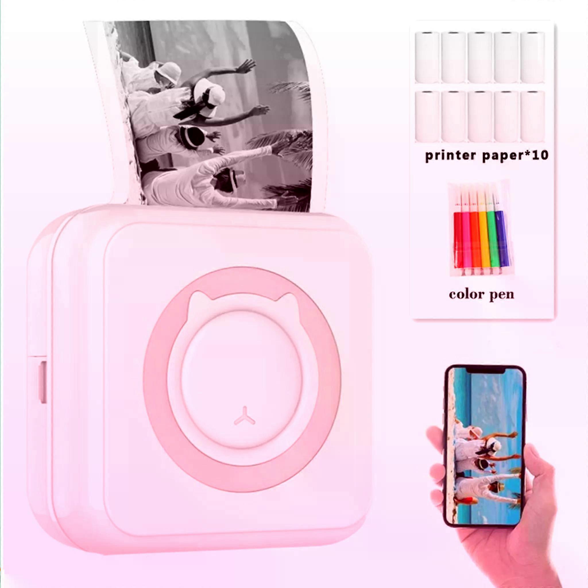 Bluetooth Portable Mini Printer for Fun Templates