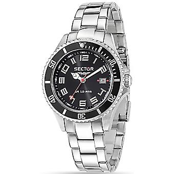 Sector 230 Quartz Analog Unisex Watch with R3253161010 Stainless Steel Bracelet