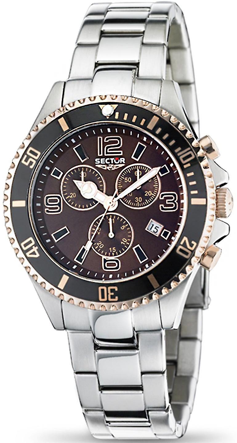 Sector 230 Quartz Analog Man Watch with R3273661004 Stainless Steel Bracelet