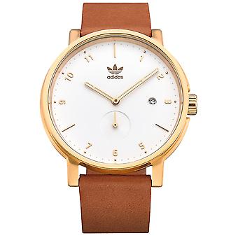 Adidas district_lx2 Japanese Quartz Analog Man Watch with Cowhide Bracelet Z122548-00