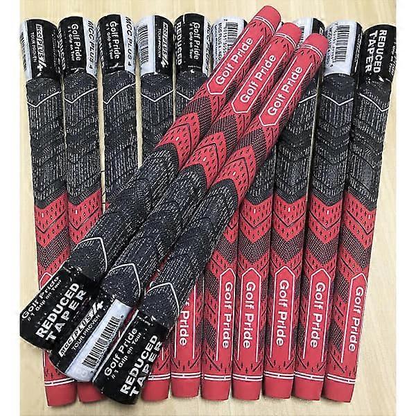 13 Golf Pride MCC PLUS 4 Golf Grip Standard Size Red