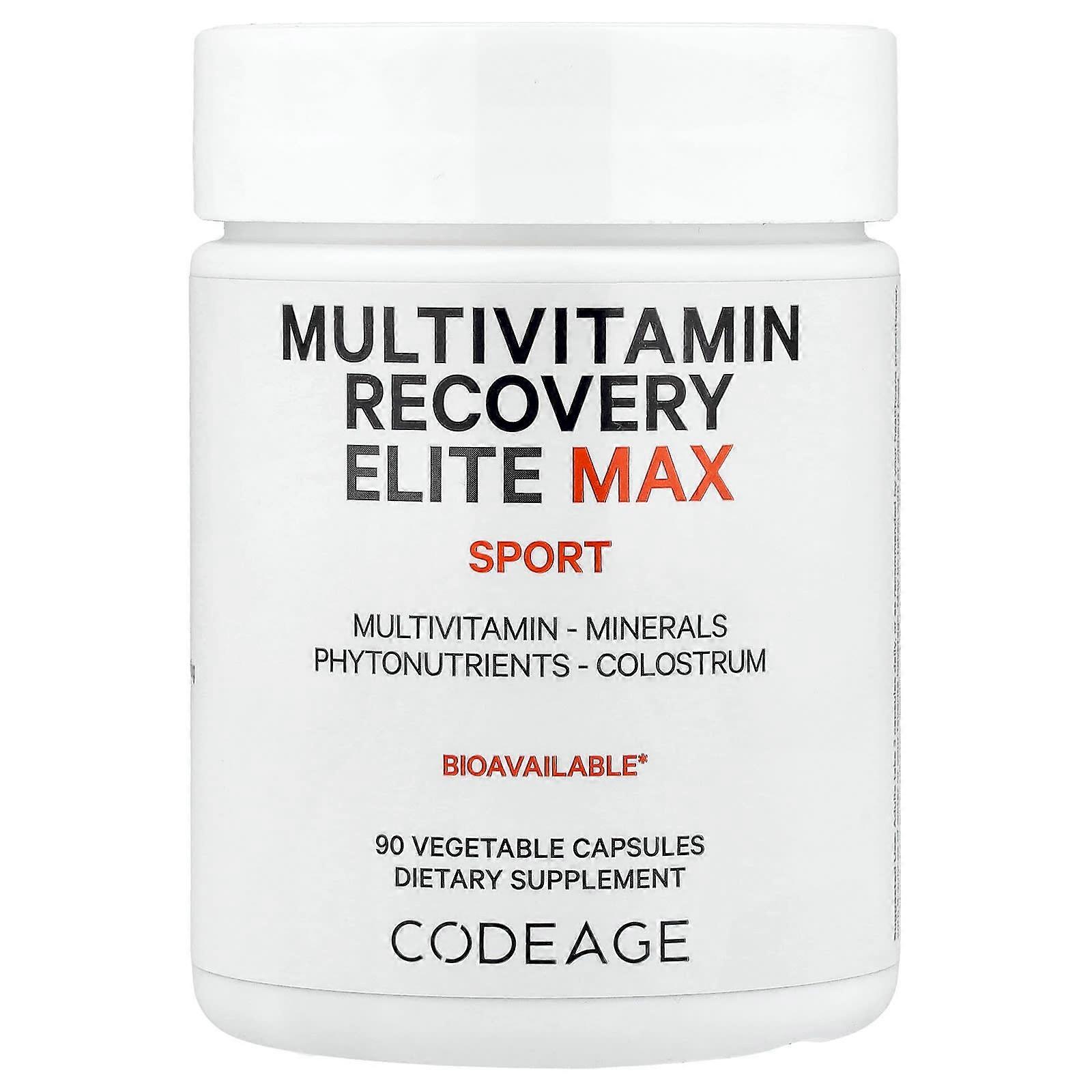 Codeage Multivitamine Herstel Elite Max, 90 capsules