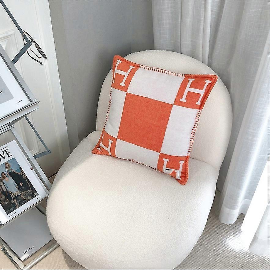 Wool Blend H Pillowcase 45x45cm
