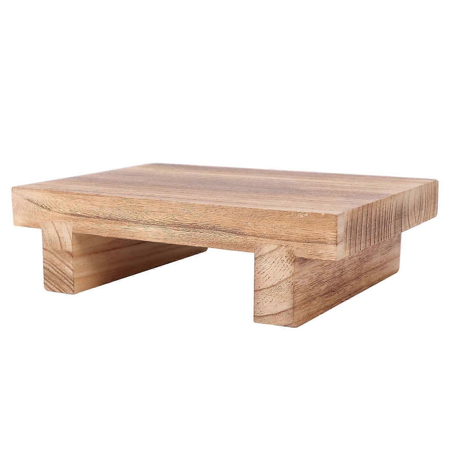 Compact Solid Wood Step Stool