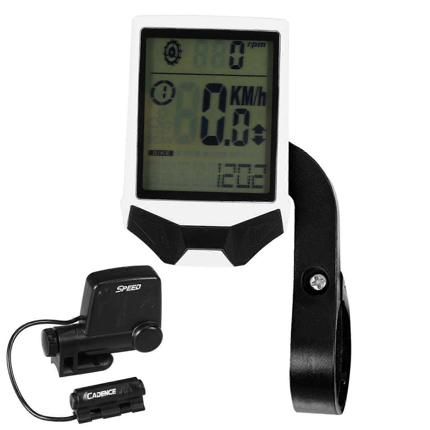 Cycling Wireless Computer Bike Computer Cadence Multifunctional Rainproof Cycling Computer with
