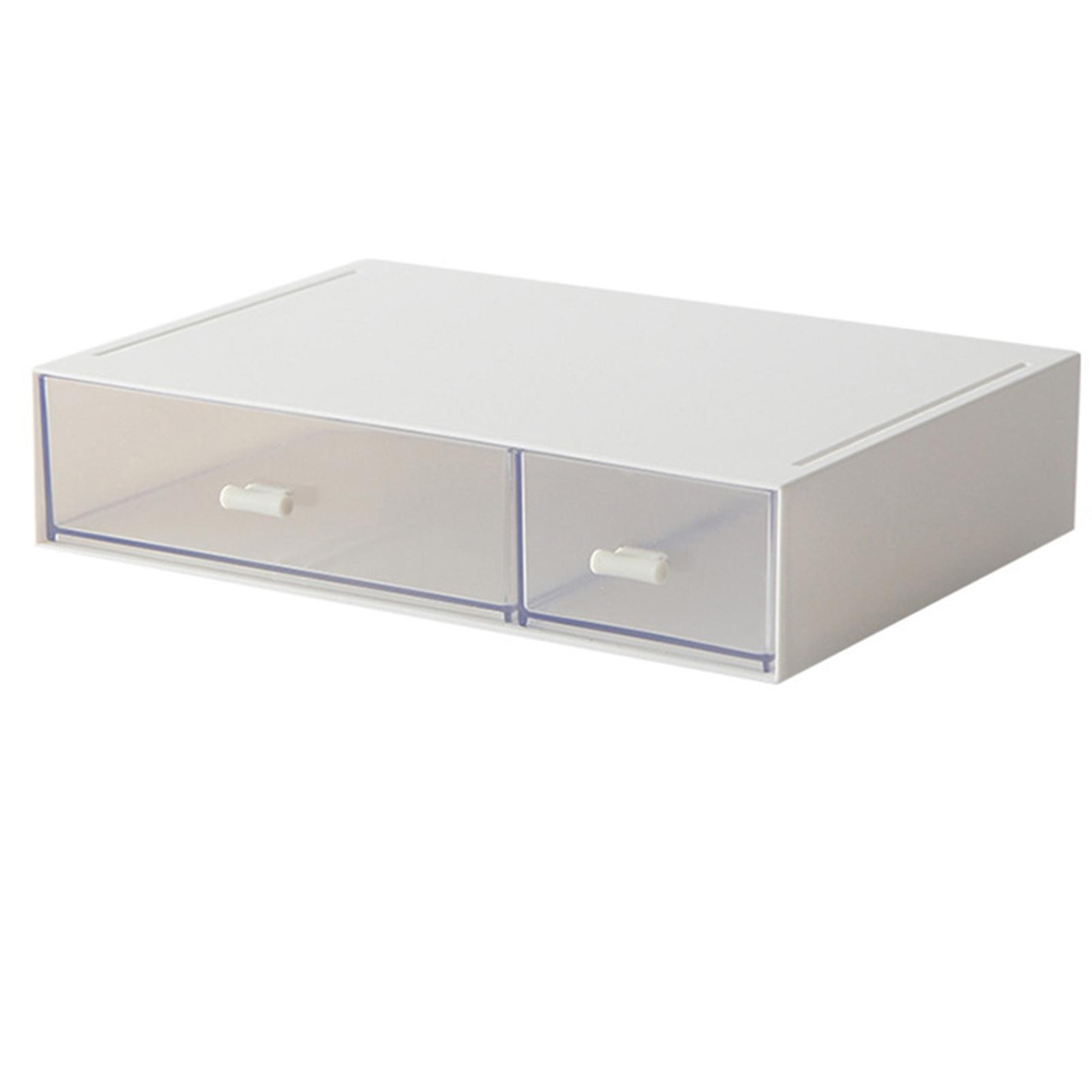 Multi-frame Desktop Drawer Storage Box Cosmetics Office Stationery Artifact Desk Plastic Storage Rack