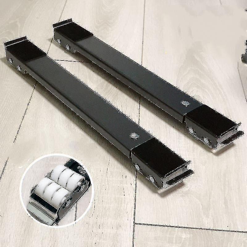 Meubles Rouleau mobile, Rouleaux d’appareils extensibles Base de machine à laver mobile, Support de réfrigérateur Chariot mobile pour machines à laver, Réfrigérateurs, Sèche-linge