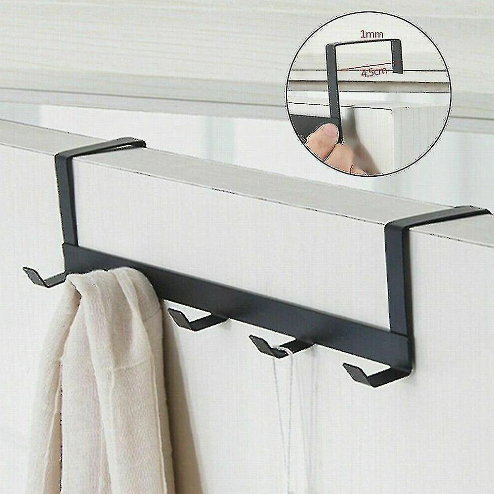 ドア掛けフック5個、ハンガーフック、収納ホルダー、タオル掛け、洋服掛けラック