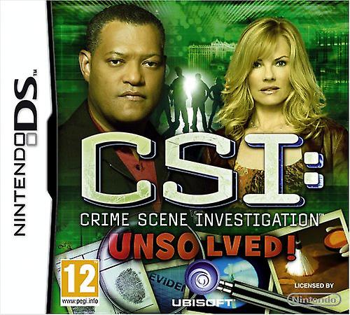 CSI Unsolved (Nintendo DS) - PAL - New & Sealed