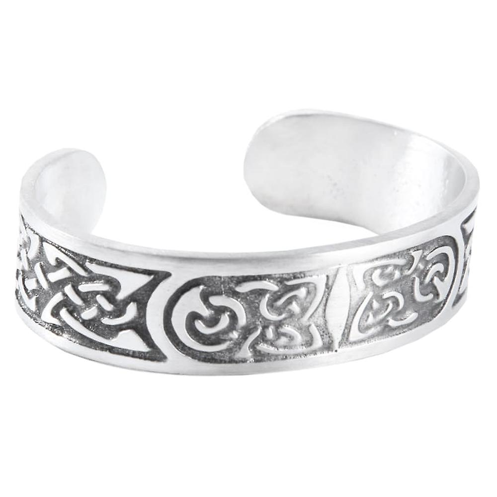 Celtic Trinity Knot Pewter Bangle