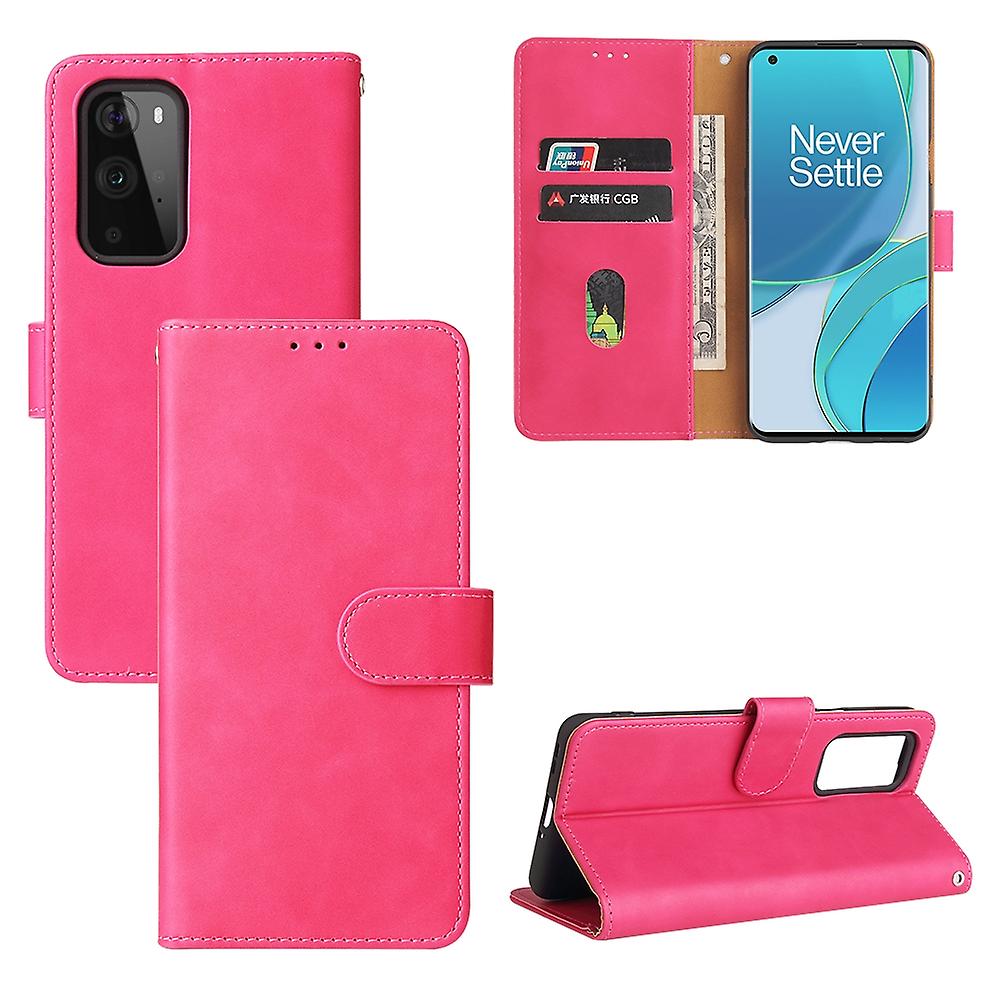 For OnePlus 9 Skin Feel Leather Case