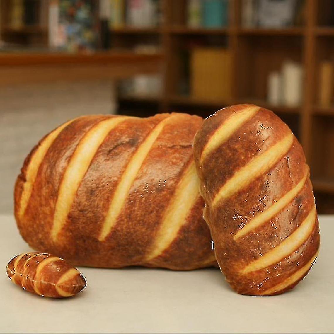 3d Simulation Printing 60cm Plush Bread Bread Pillow Butter