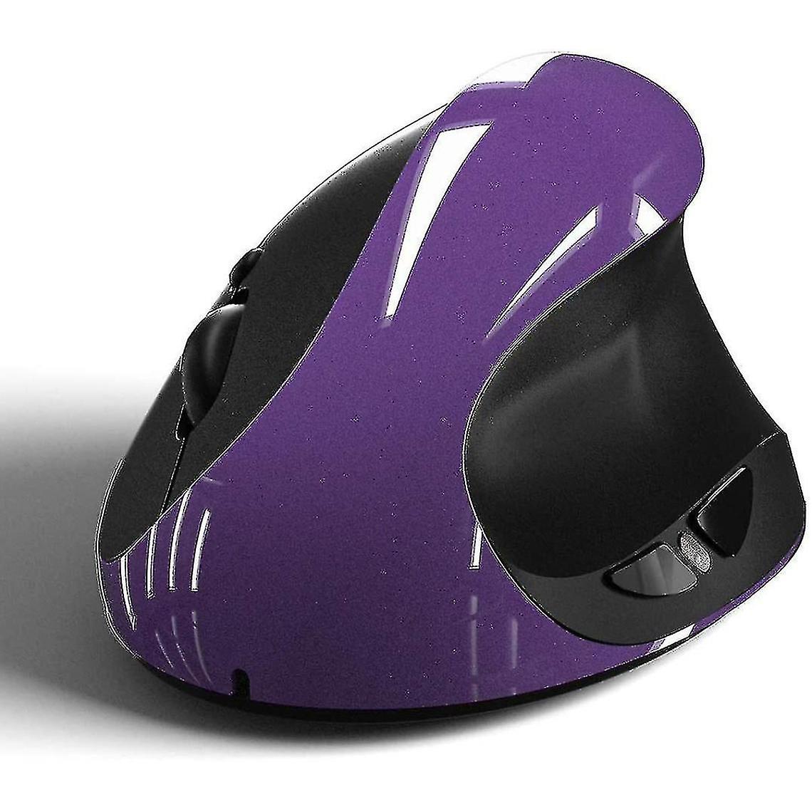 Zysd Wireless Mouse, Rechargeable 2.4g Usb Vertical Ergonomic Mouse With 6b