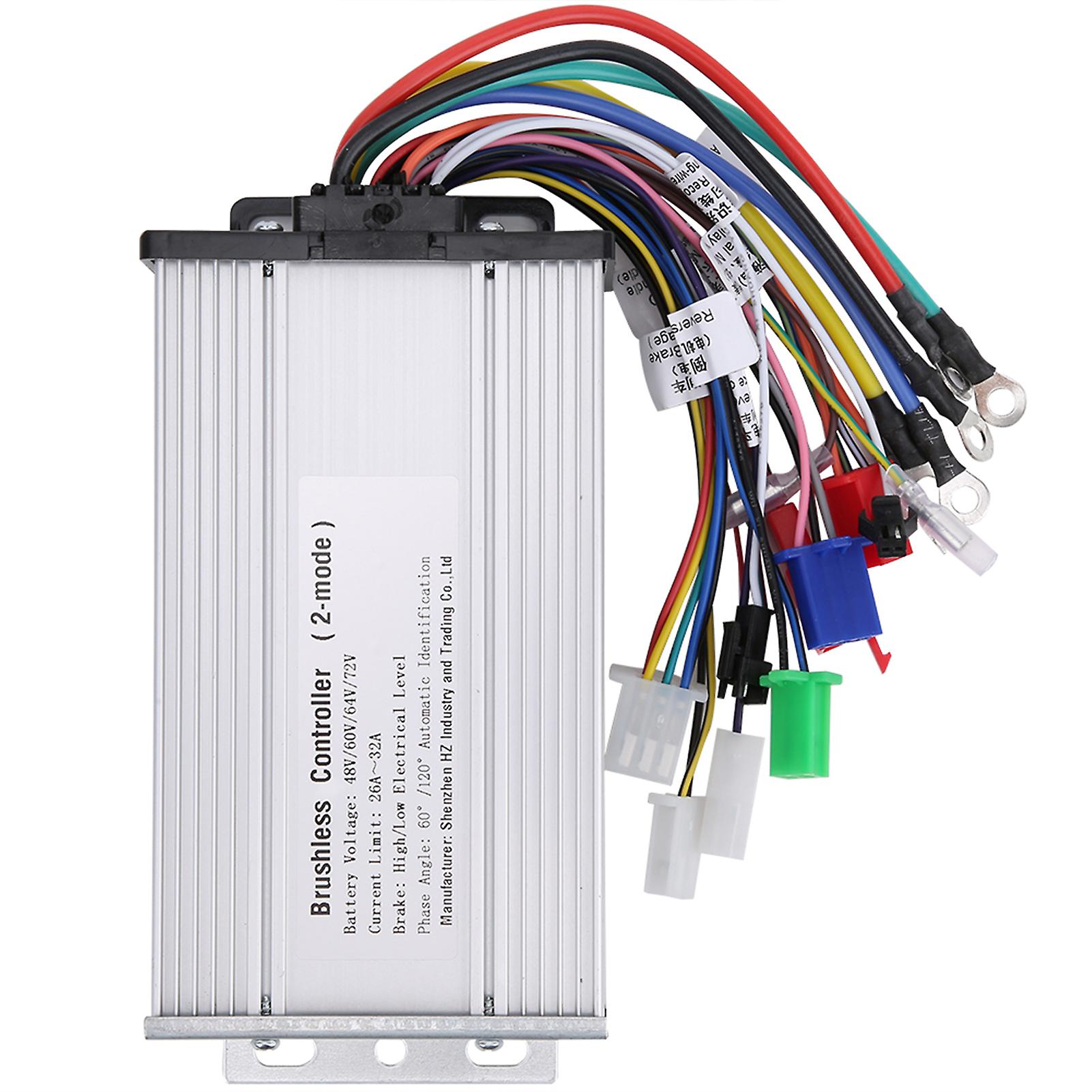 12Tube Dual Mode Rectangula EBike Brushless Speed Motor Controller für Elektroroller