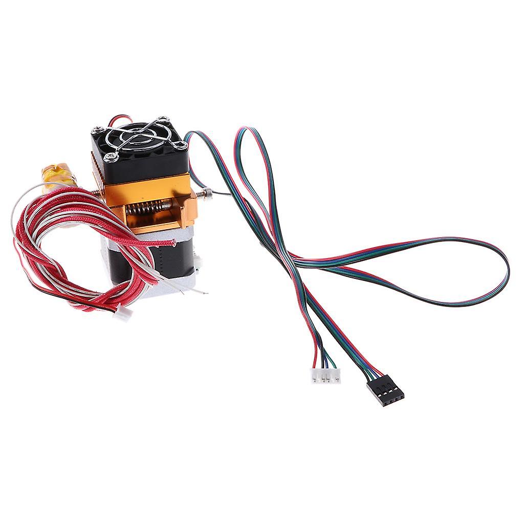 DC 12V 0.4mm Single Nozzle MK8 Extruder Print Head for Reprap 3D printer
