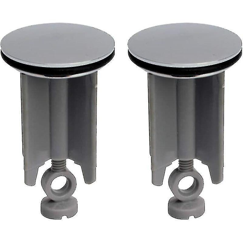 2pcs Universal Bathroom Sink Stopper