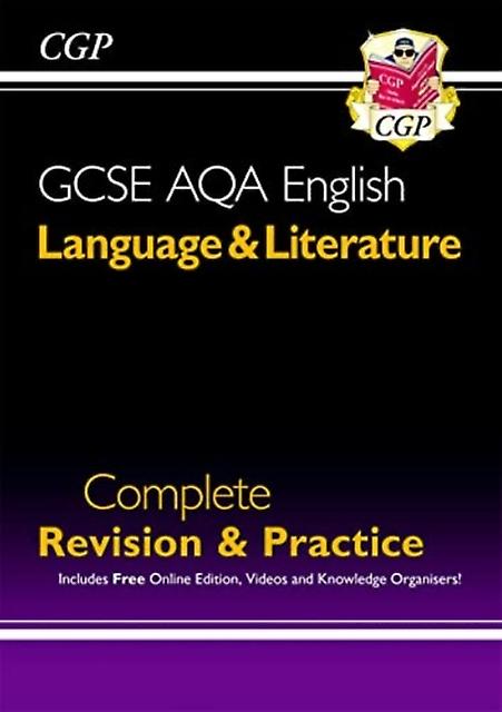 New Gcse English Language Literature Aqa Complete Revision Practice For Exams by CGP Books Paperback Book