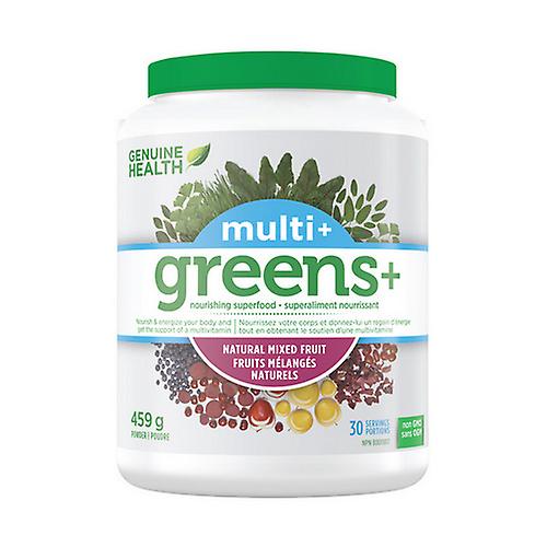 Genuine Health Greens+ Multi+ Mixed Fruit, 459 Grams