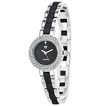 Damklocka MF527-DIAMOND-NFN - Silvermetallarmband