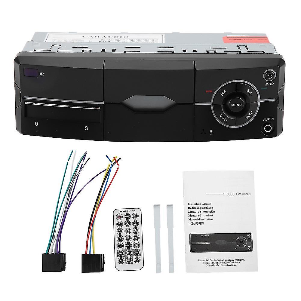 Car Bt Mp3 Player Radio Remote Control Aux Audio Stereo