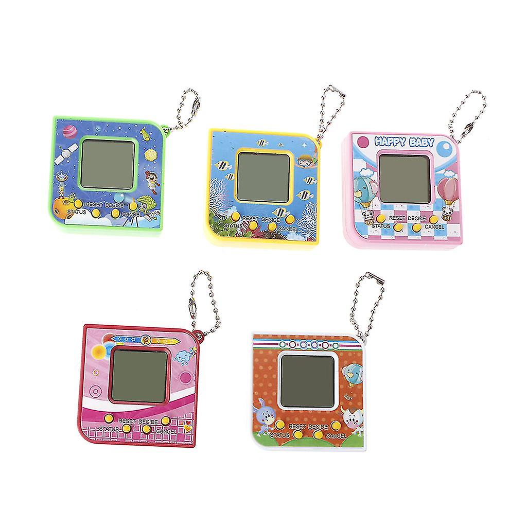 Game Keyring Electronic Toys Virtual Digital Pet Retro Handheld Game Machine