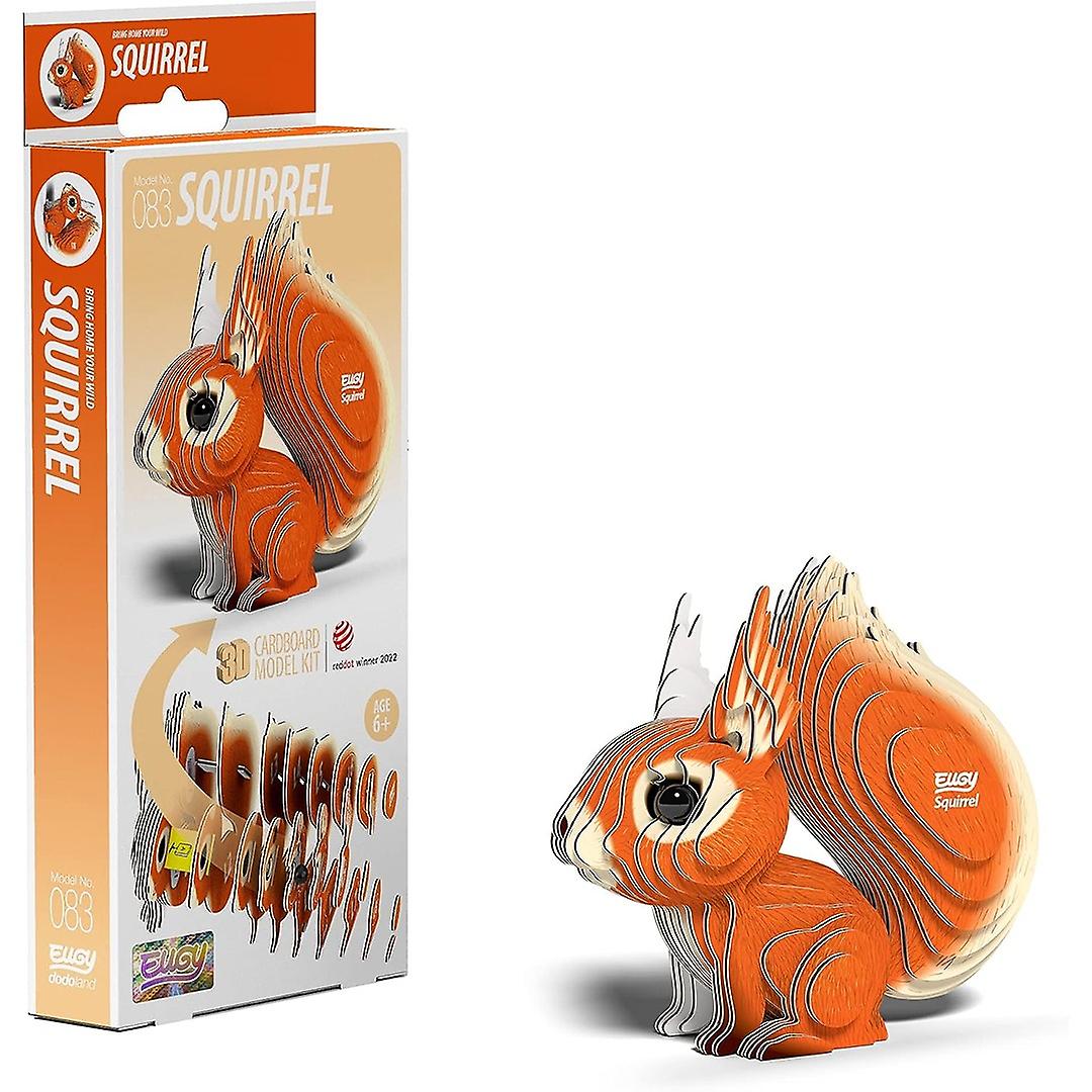EUGY Eekhoorn 3D Craft Kit