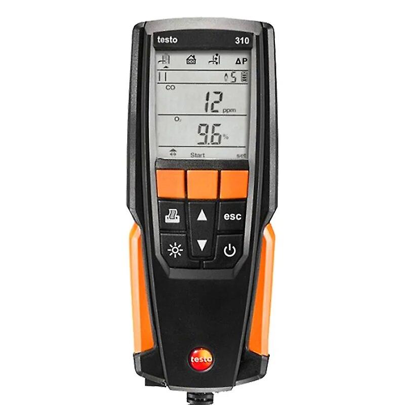 Measuring Range 0 To 4000 Ppm Testo 310 Flue Gas Combustion Analyzer O2 Co Co2 Without Printer